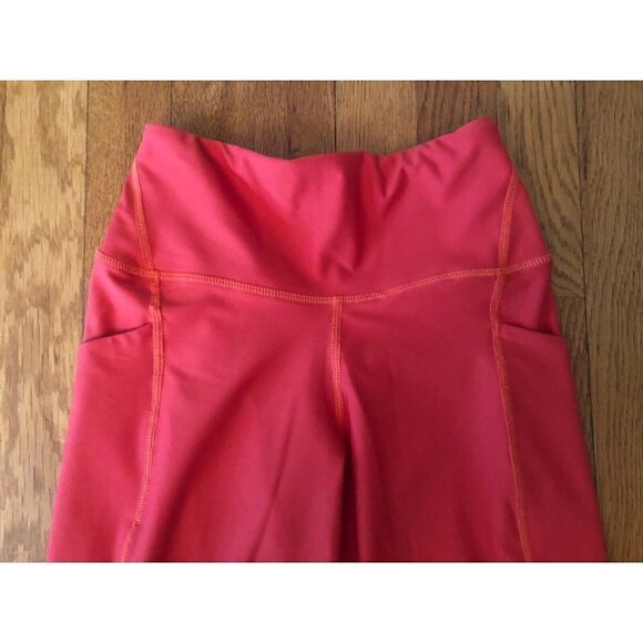 Basin + Range Womens Size Small Burnt Orange Pocketed Leggings - Picture 2 of 4